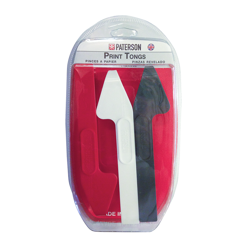 pinces paterson 3 papiers argentique tirage print tongs
