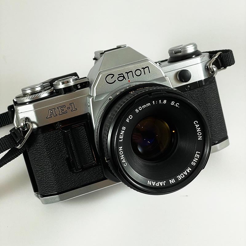 Canon AE-1 & 50mm 1.8 S.C.