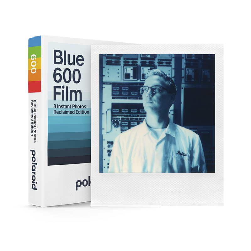 Polaroid Reclaimed blue edition pellicule instantanée photographie argentique bleu film