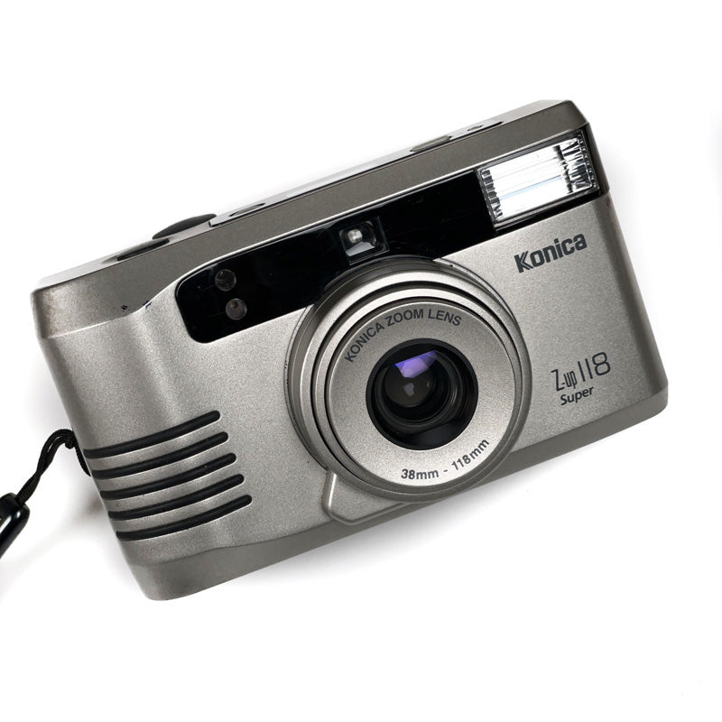 konica zup z-up 118 super ancien vintage zoom appareil photo photographie argentique film pellicule 24x36 135 35mm 118mm 38mm