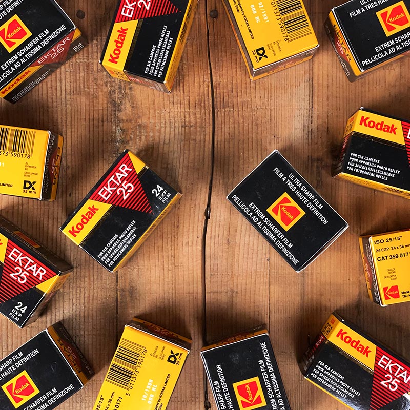 expired film kodak ektar 25 24 exposures 1990 35mm roll analog photography old
