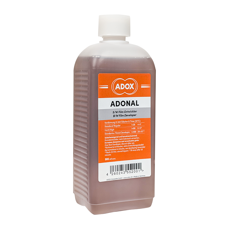 Rodinal Adonal Adox Chimie Révélateur Pellicule Film Argentique Noir et Blanc 500ml Liquide Développement