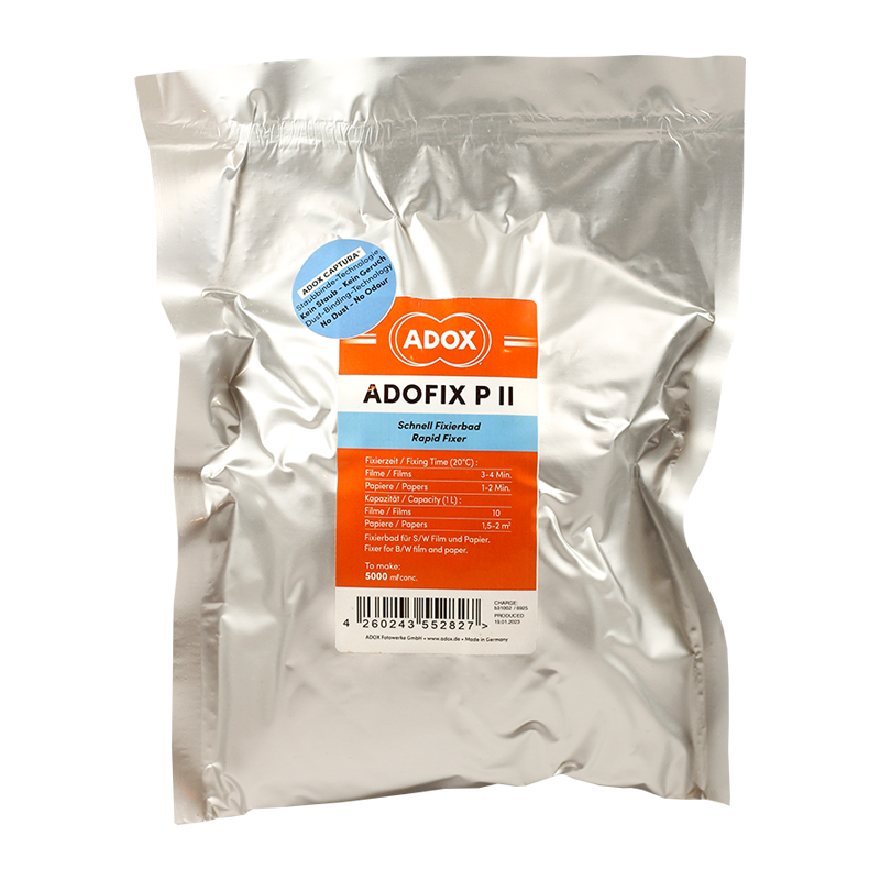 Adofix adox fixateur poudre rapide chimie 5L film et papier noir et blanc photographie argentique