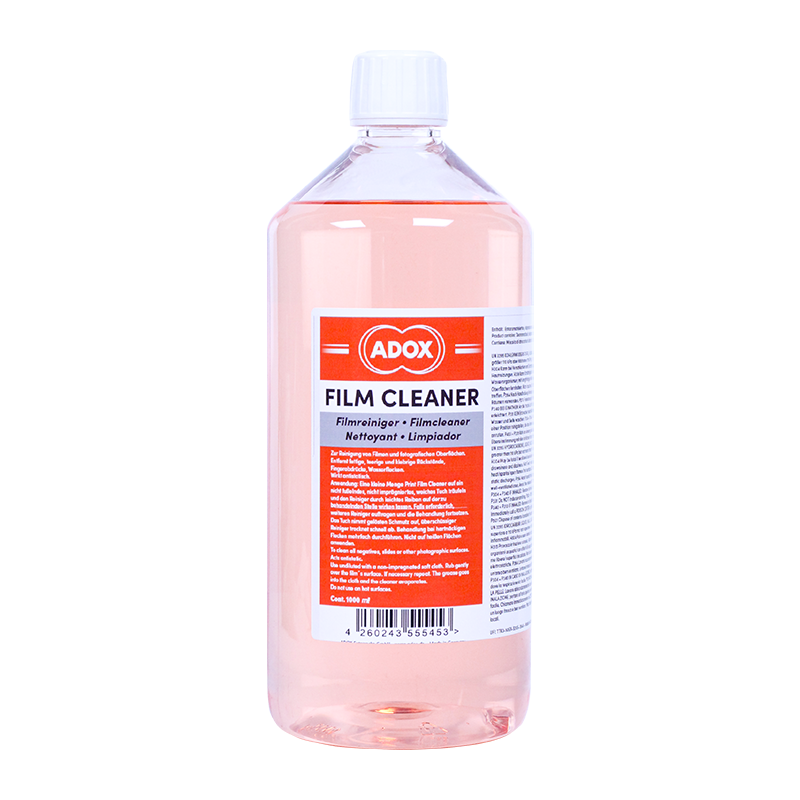 adox film cleaner clean nettoyage pellicule argentique chimie labo solvant antistatique 135 35mm 120 photo photographie 1000ml 1L