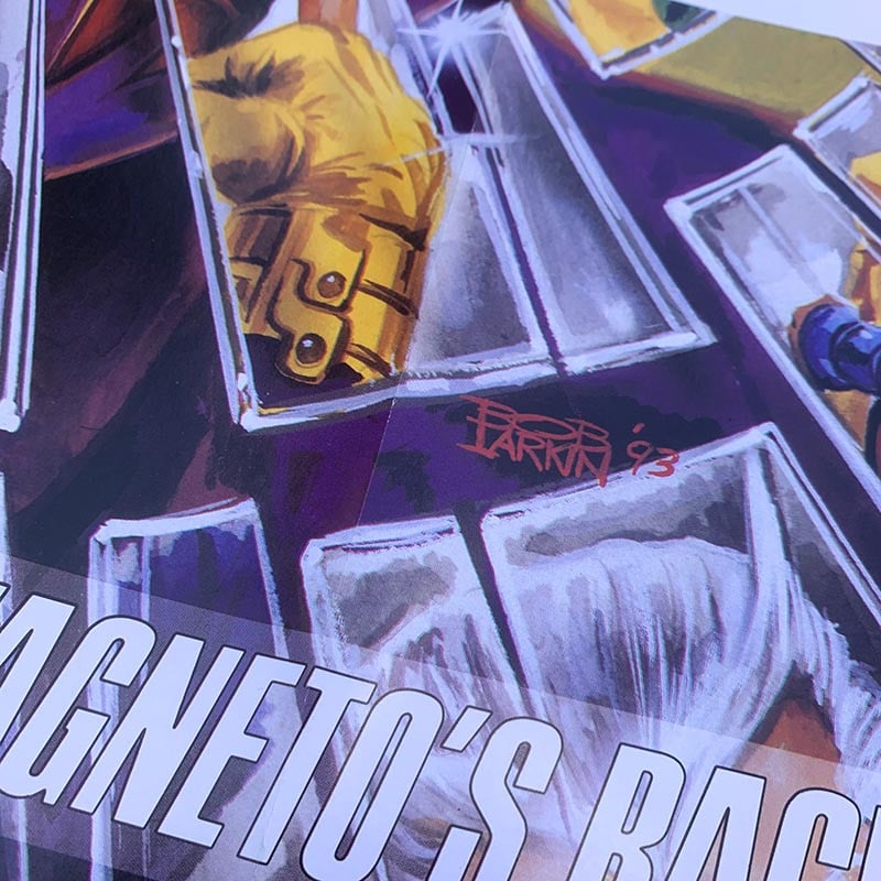 Marvel Magneto's Back Poster 1993