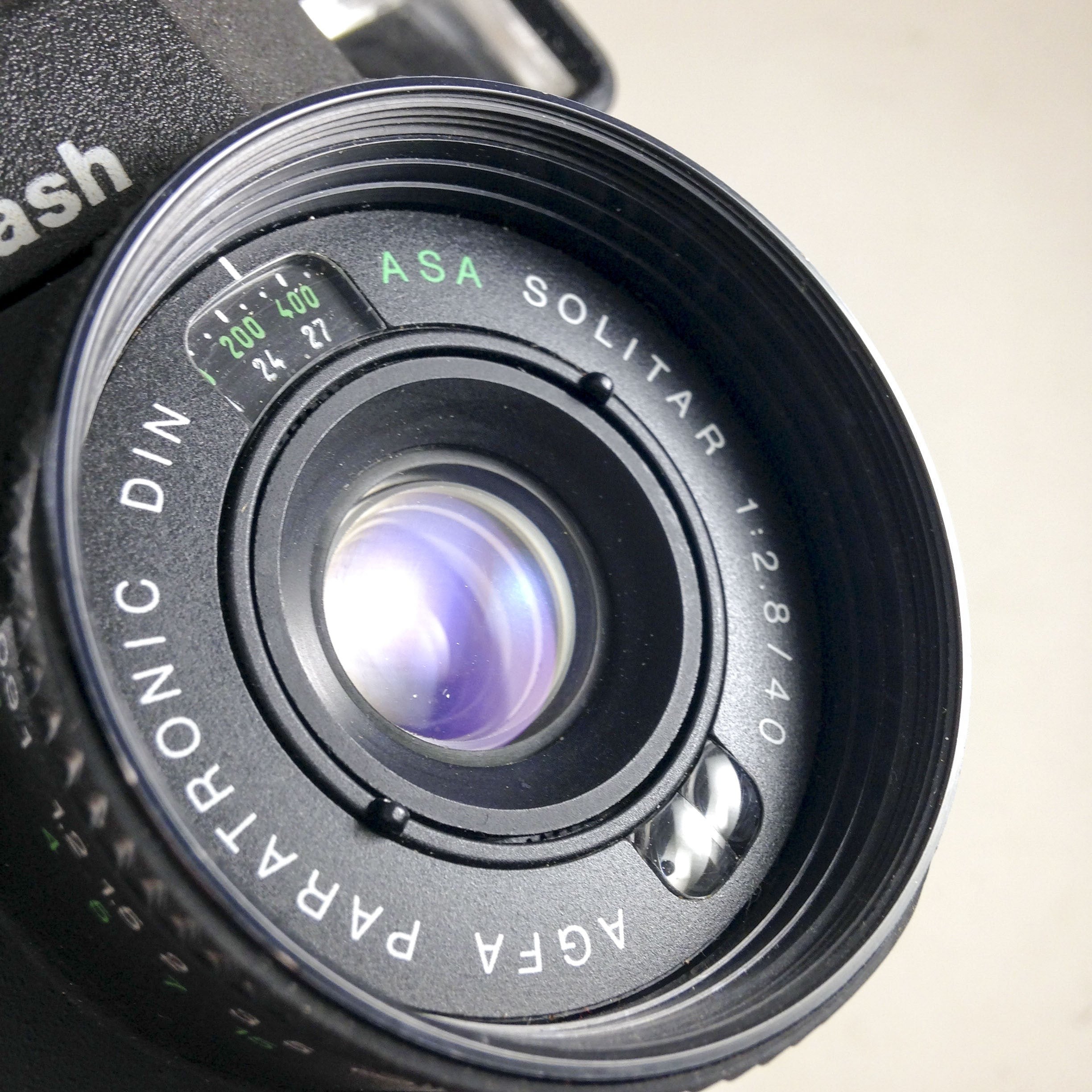 Agfa Optima Sensor Flash & Solitar 40mm 2.8