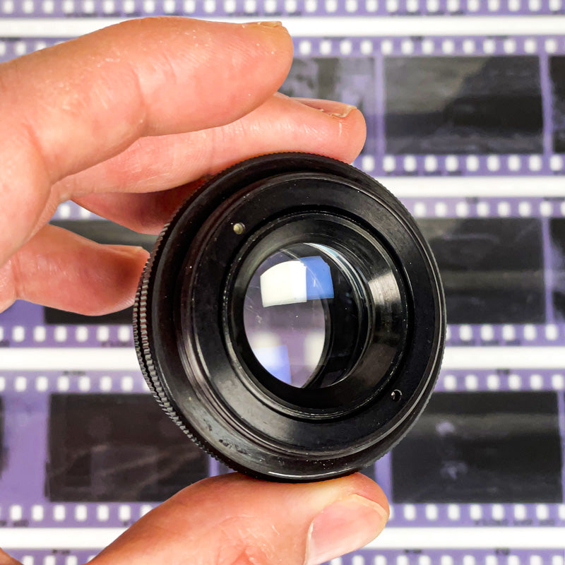 Amar pzo 105mm 3.5 objectif agrandisseur tirage chambre noir papier négatif film pellicule argentique photo photographie labo laboratoire ancien vintage moyen format 6x7 6x8 6x9