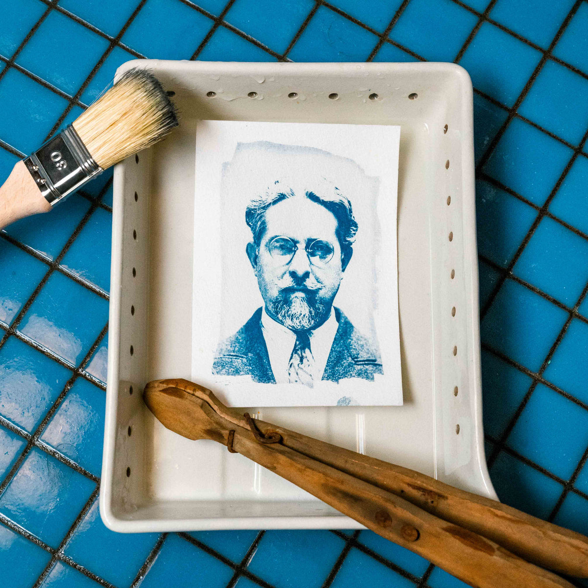 bellini kit cyanotype en 2 parties 500ml blue print chimie