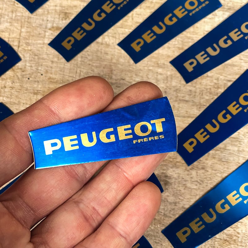 Autocollant Peugeot Frères 1970