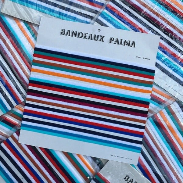 bandeau palma bandeaux tennis funk funky vintage tête