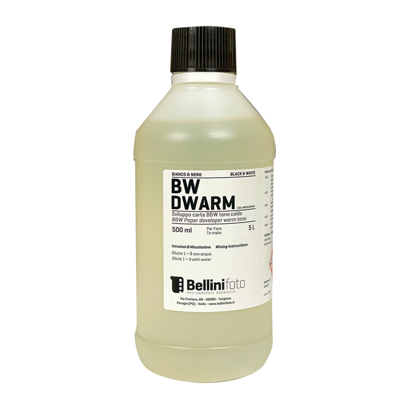bellini bw noir et blanc dwarm warm chaud tonalité papier révélateur chimie tirage rc fb