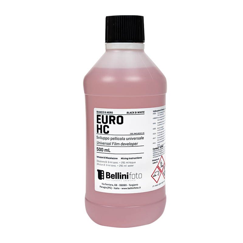 révélateur film bellini noir et blanc argentique film pellicule chimie 135 120 euro hc hc-110 500ml