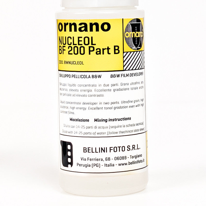 ornano nucleol bf200 pyro pyrocat film pellicule argentique révélateur chimie développement 135 120