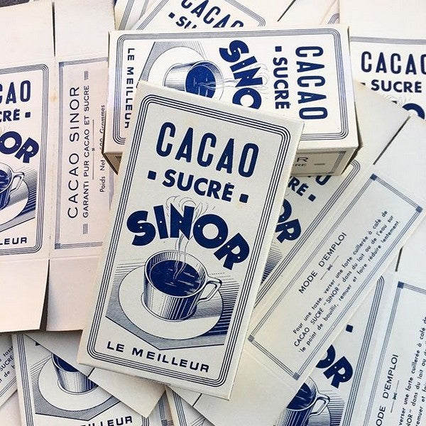 Cacao Sinor Box 1930