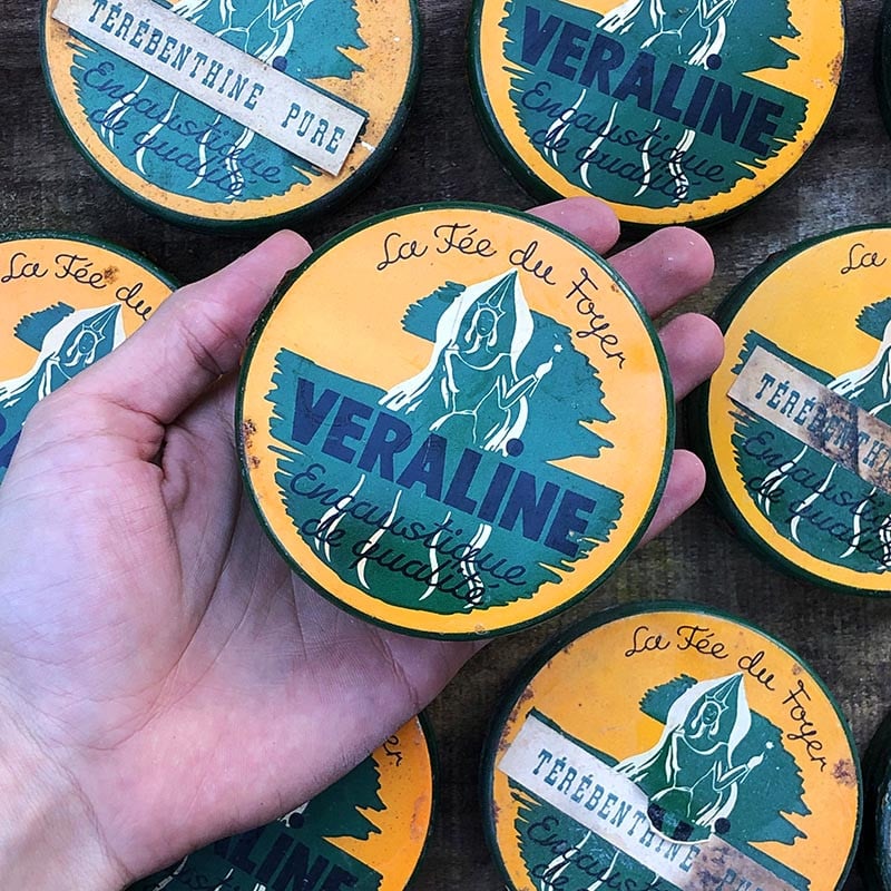 Veraline Wax Box 1930