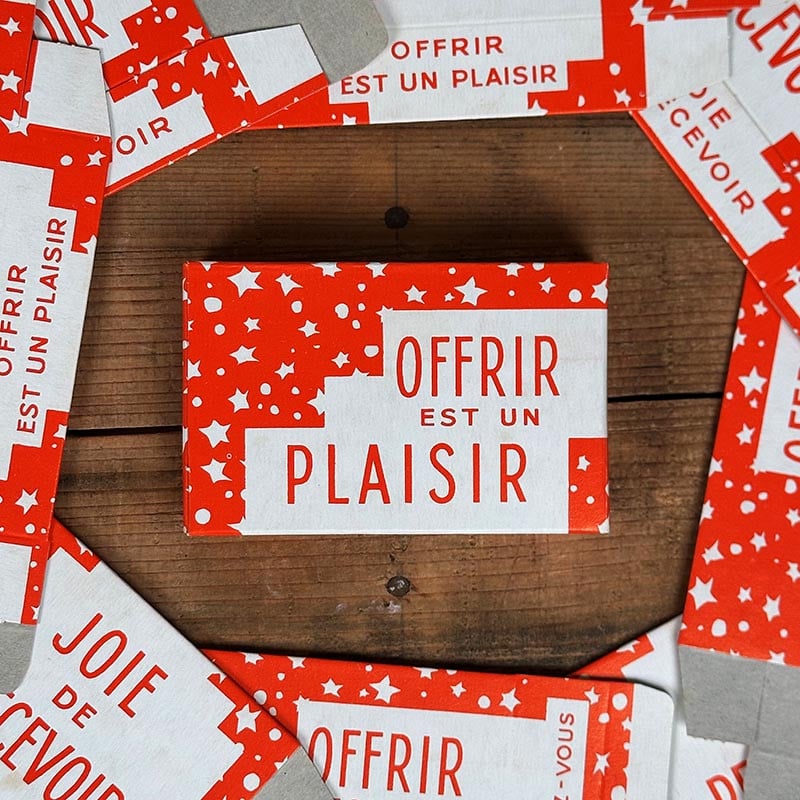 Boite Offrir est un Plaisir 1980