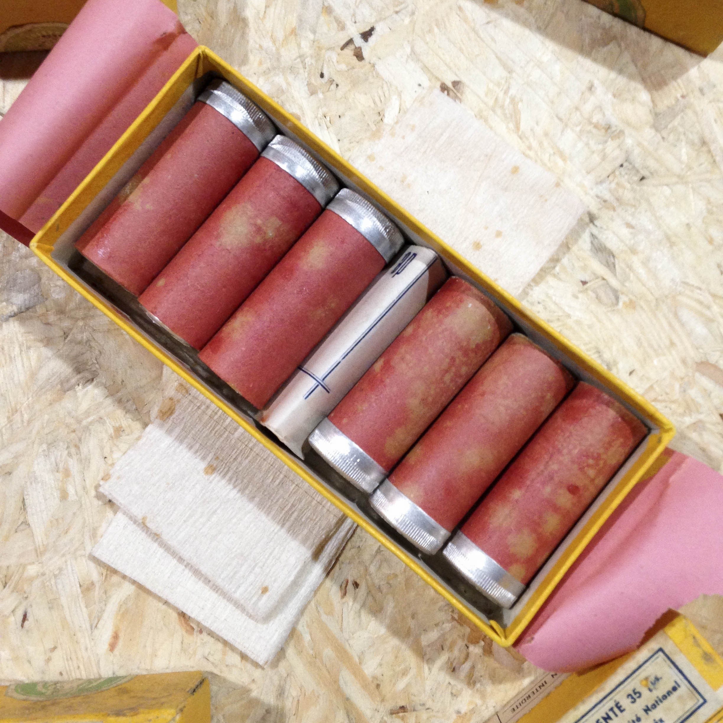 boite poudre cassarini ancien vintage raoul calumeau pharmacie 1940