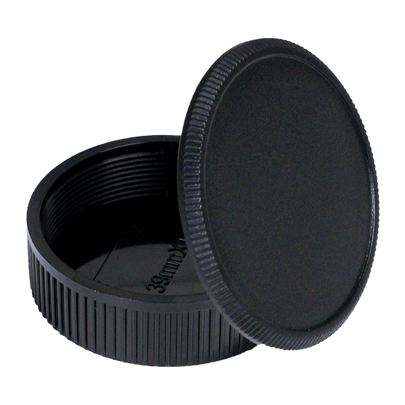 cache capuchon arrière objectif avant boitier protection plastique vis 39mm M39 ltm leica canon p canon 7 zorky photo photographie pellicule film argentique 135 24x36 35mm