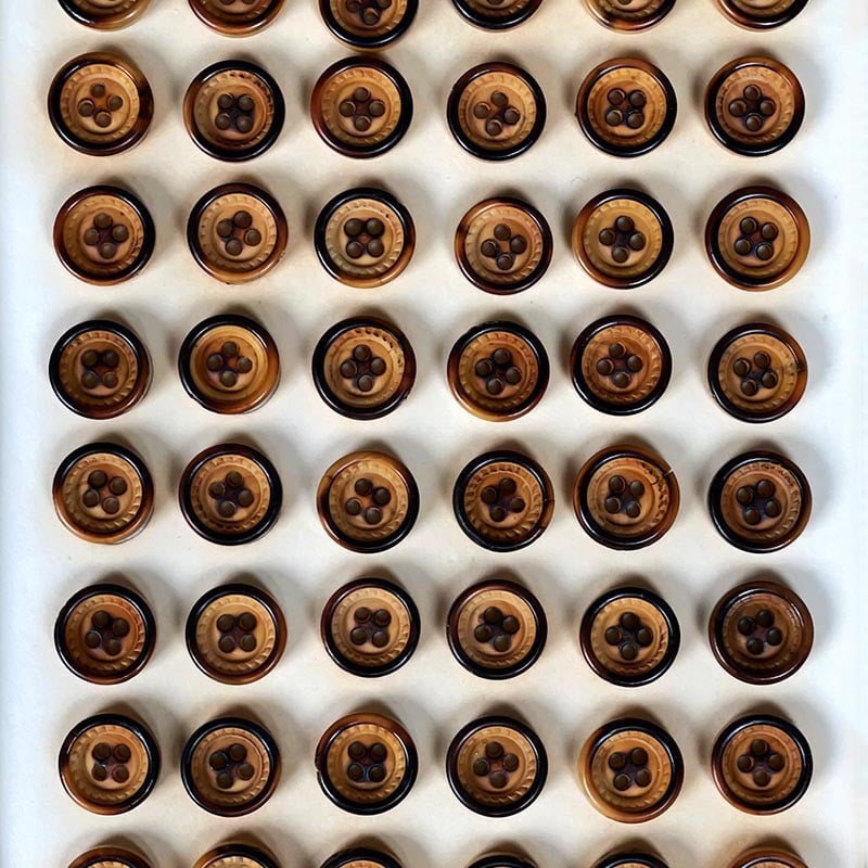Bouton en Bois 14mm 1960