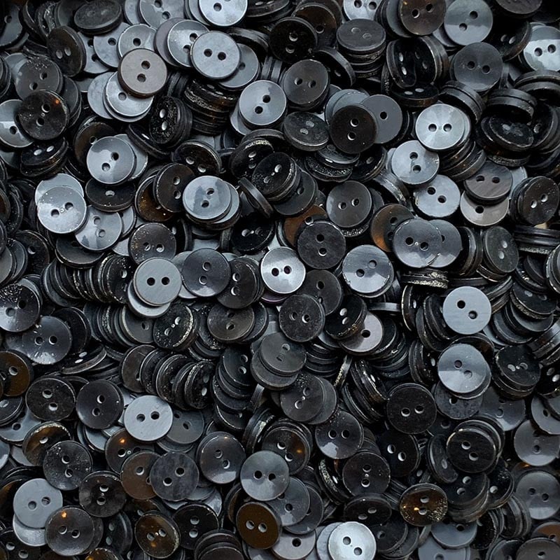 Bouton Gris 11mm 1970