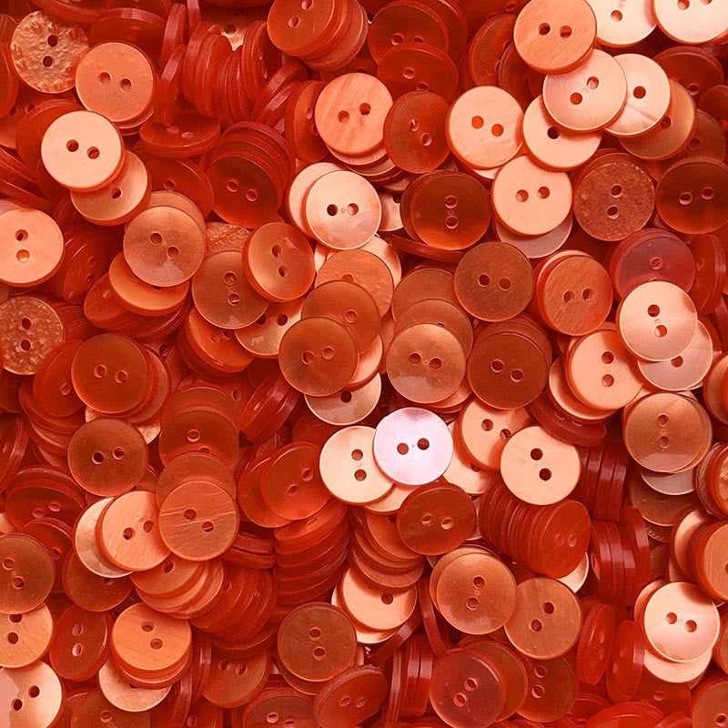Bouton Orange 14mm 1970