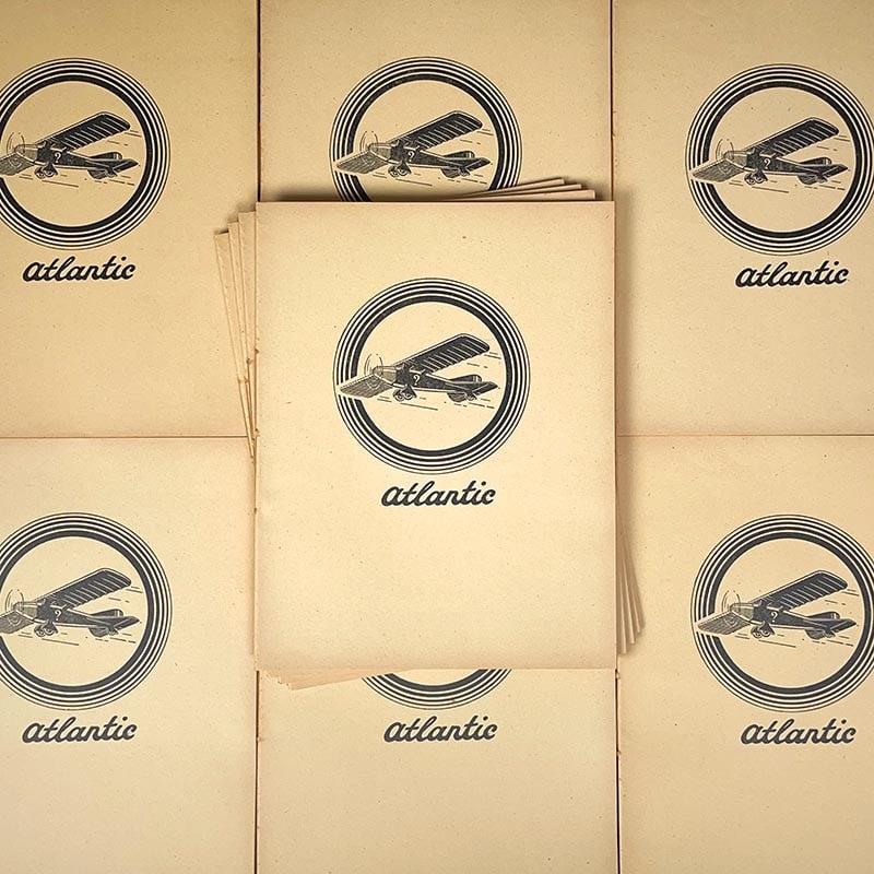 Cahier d'Ecole Atlantic 1960