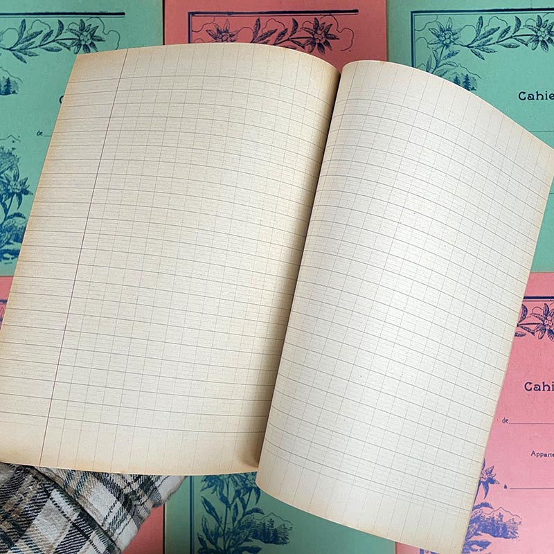 Cahier d'Ecole Edelweiss 1960