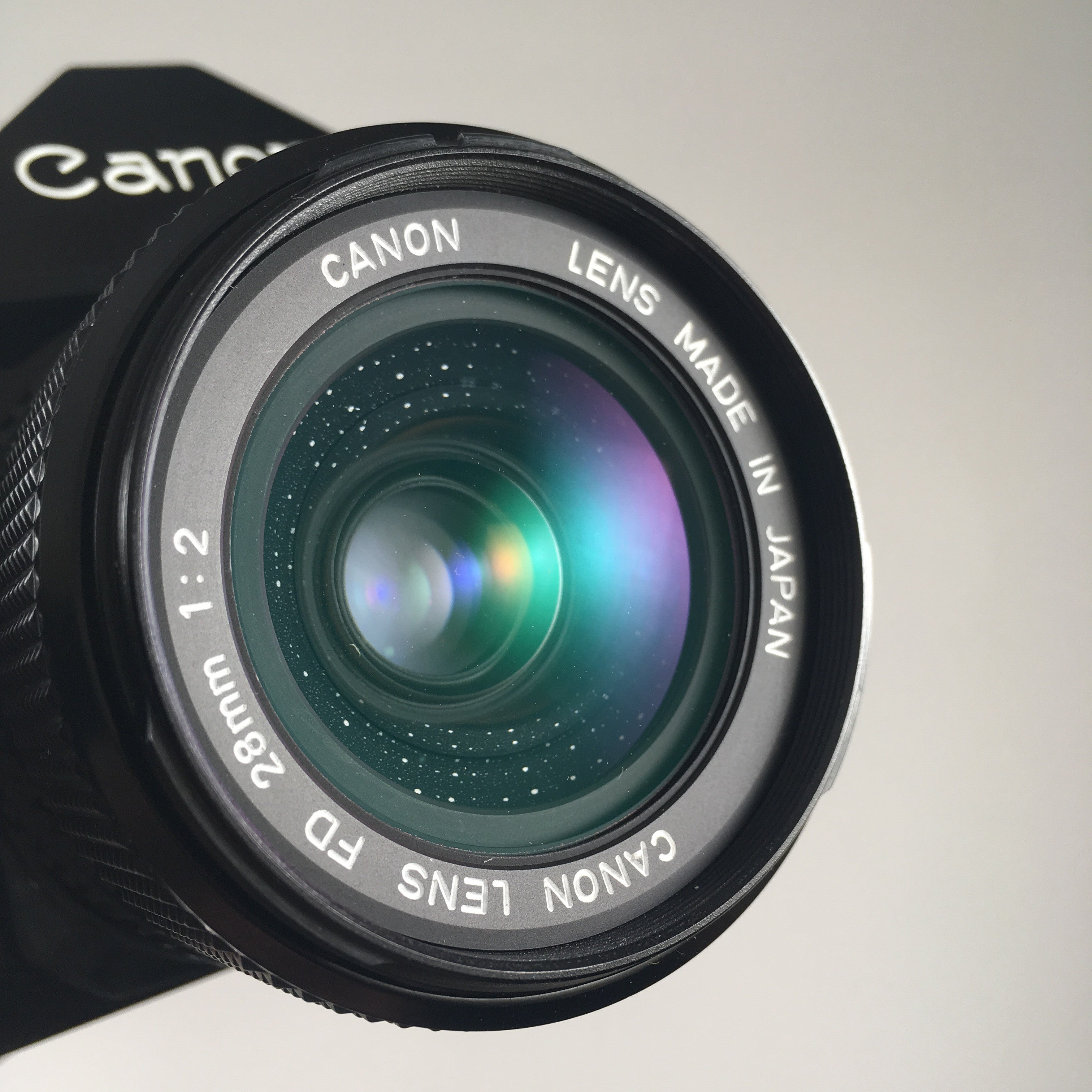 Canon A-1 & 28mm FD 1: 2