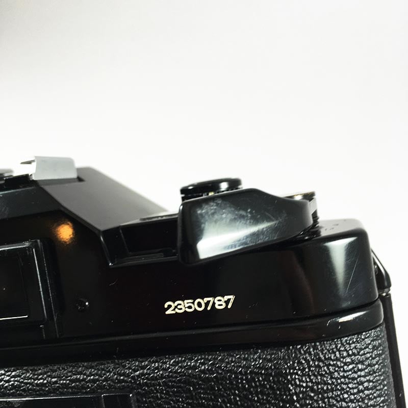 Canon A-1 & 28mm FD 2.8
