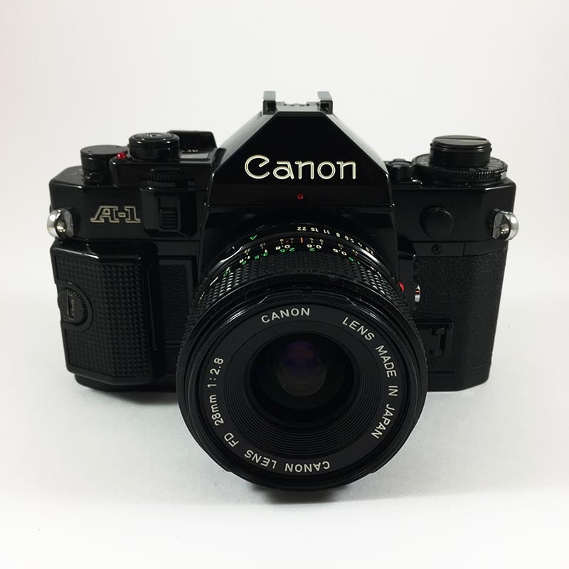 Canon A-1 & 28mm FD 2.8