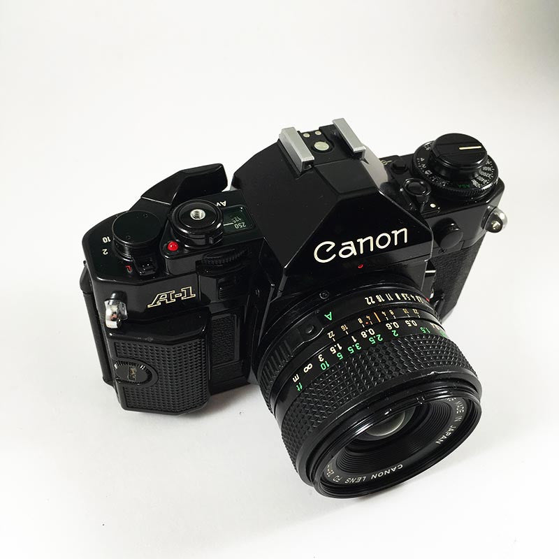 Canon A-1 & 28mm FD 2.8