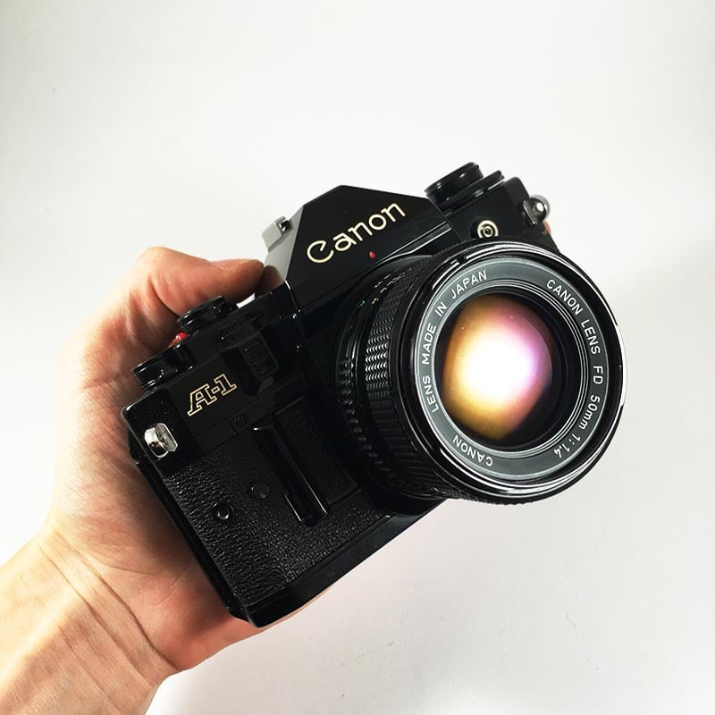 Canon A-1 & 50mm 1.4