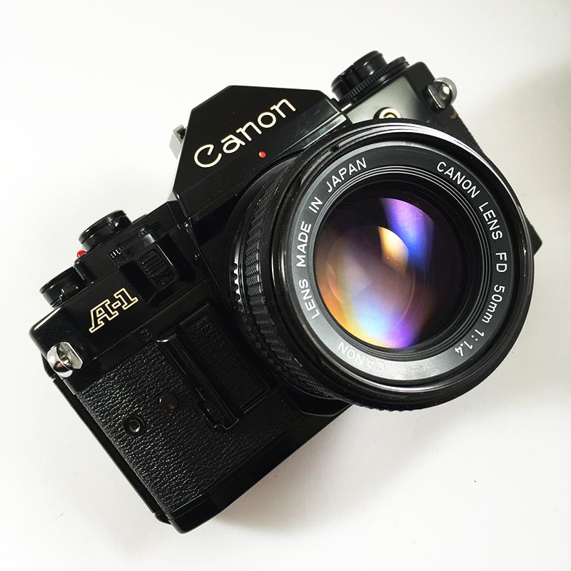 Canon A-1 & 50mm 1.4