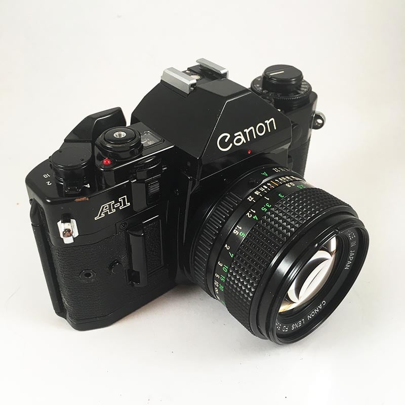 Canon A-1 & 50mm 1.4
