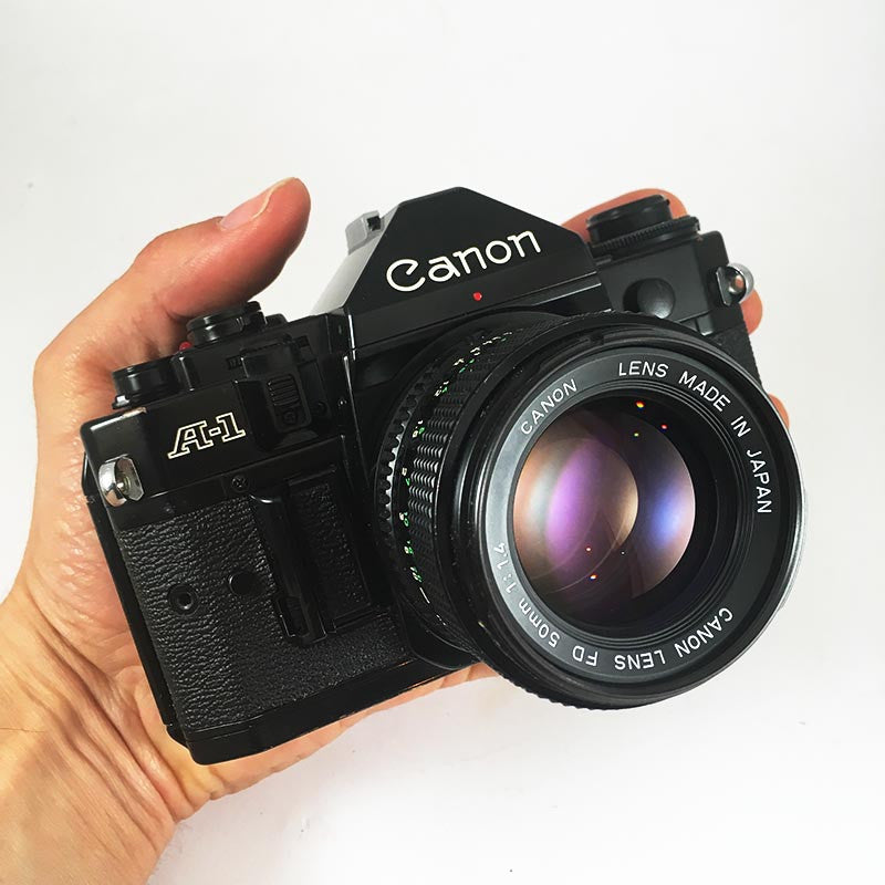 Canon A-1 & 50mm 1.4