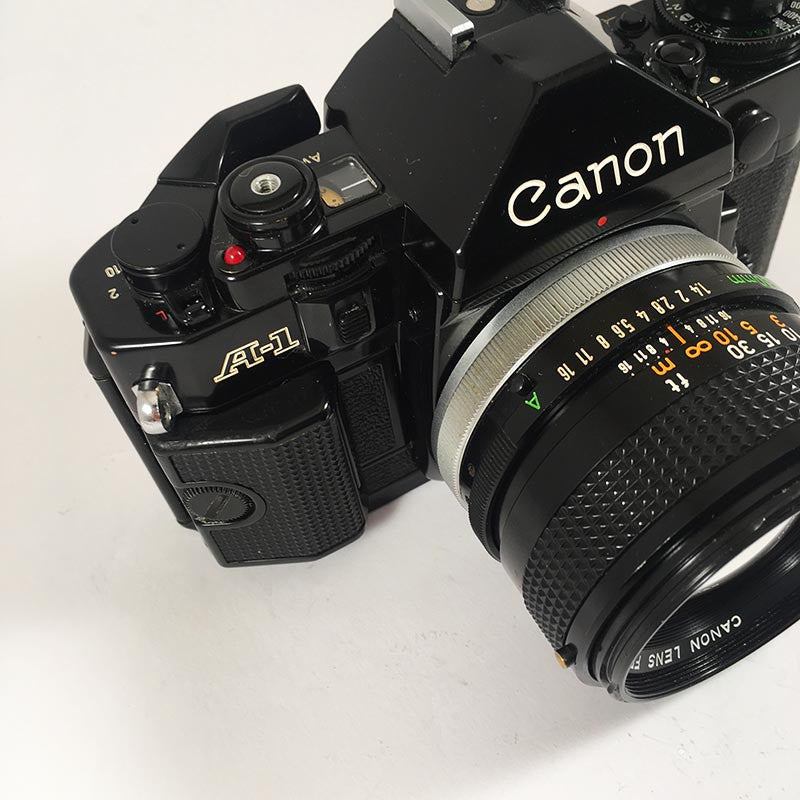Canon A-1 & 50mm FD 1.4 SSC