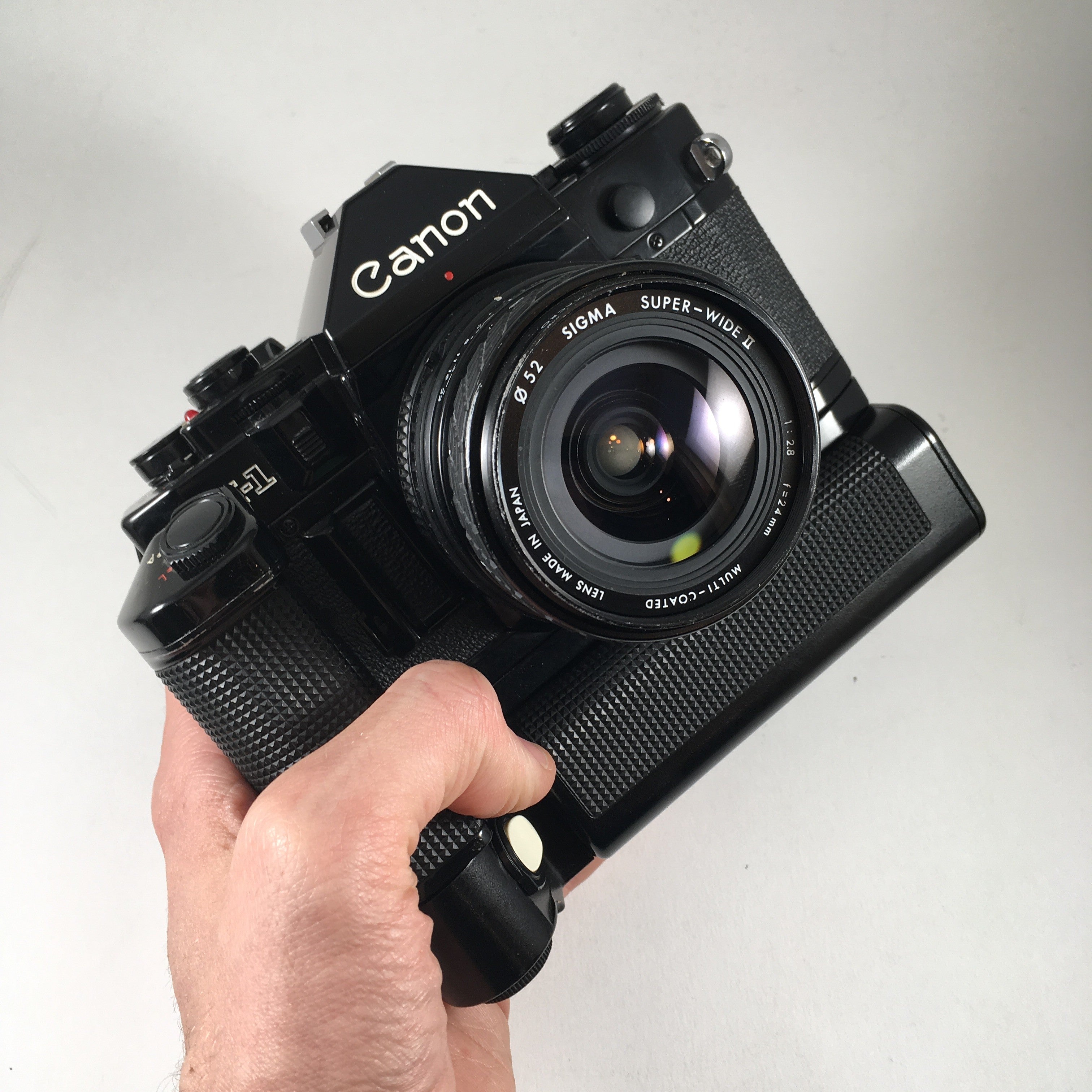 Canon A-1 MD & Sigma 24mm 2.8