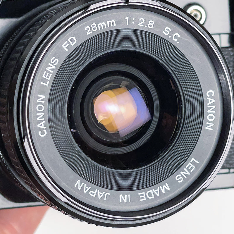 canon a1 28mm 2.8 fd appareil photo argentique film pellicule ancien vintage reflex 135 35mm 24x36 photographie