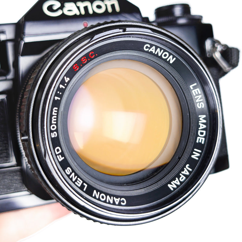 canon a1 50mm 1.8 fd appareil photo argentique film pellicule ancien vintage reflex 135 35mm 24x36 photographie
