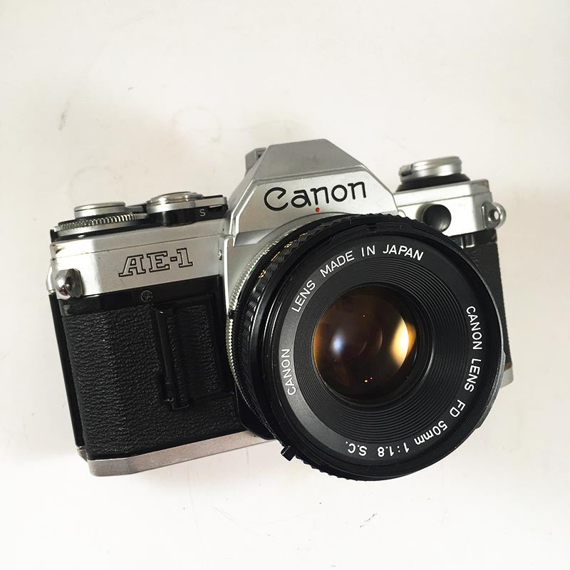 Canon AE-1 & 50mm FD 1.8