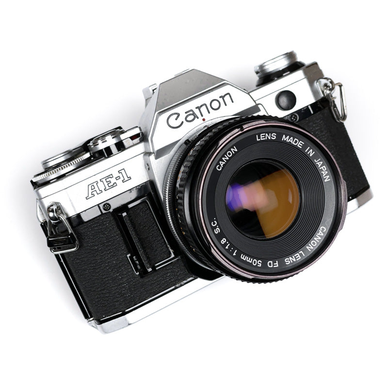 canon ae1 ae-1 50mm 1.8 sc fd reflex argentique film pellicule ancien vintage photo photographie 24x36 135 hosto