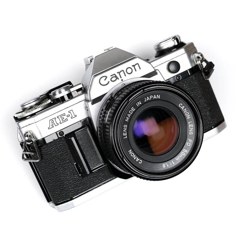canon ae1 ae-1 50mm 1.8 new fd reflex argentique film pellicule ancien vintage photo photographie 24x36 135 hosto