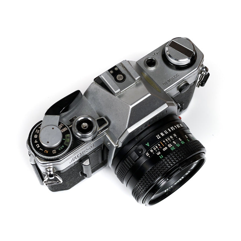 canon ae1 ae-1 50mm 1.8 new fd reflex argentique film pellicule ancien vintage photo photographie 24x36 135 hosto