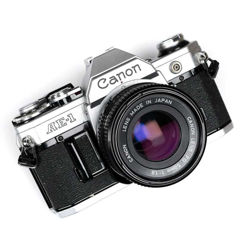 canon ae1 ae-1 50mm 1.8 new fd reflex argentique film pellicule ancien vintage photo photographie 24x36 135 platy