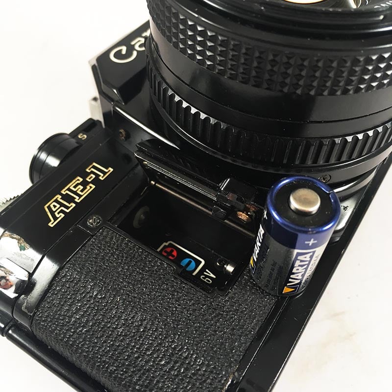 Canon AE-1 Black & 50mm 1.8