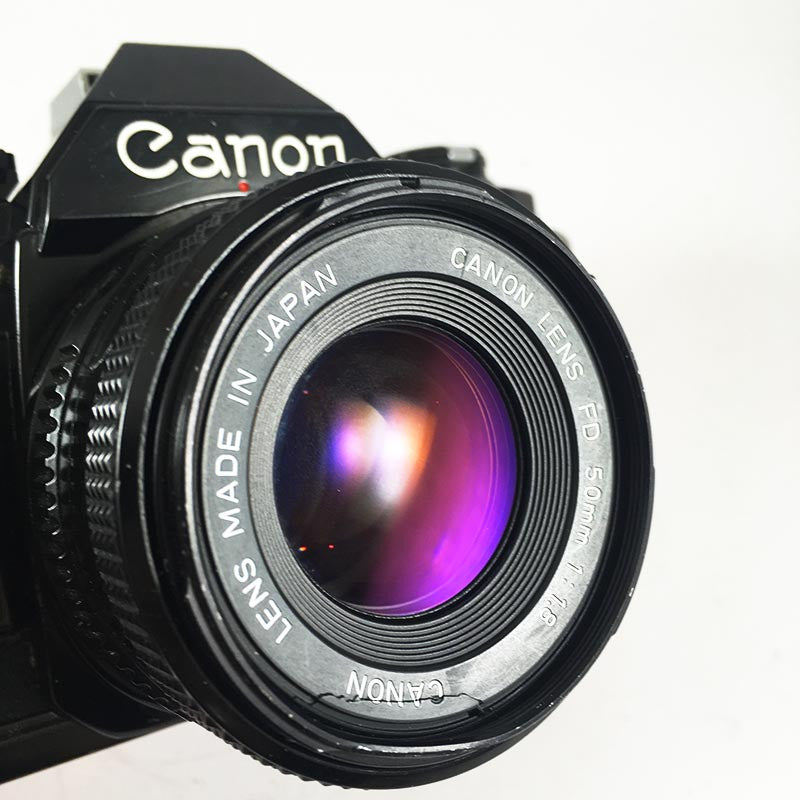 Canon AE-1 Black & 50mm 1.8