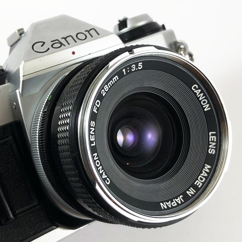 Canon AE-1 Program & 28mm 3.5