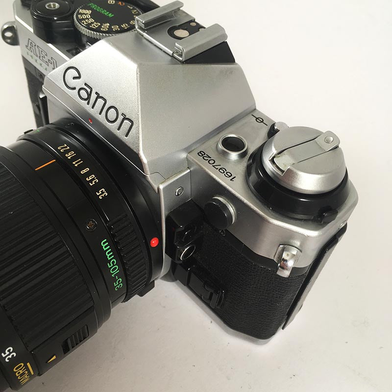 Canon AE-1 Program & 35mm 105mm 3.5