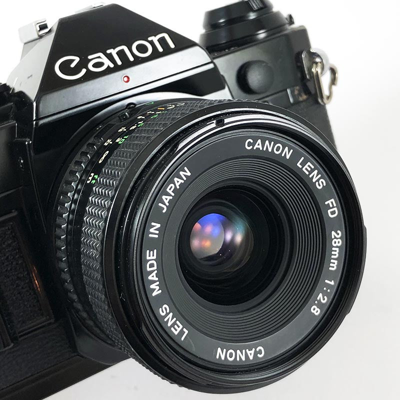 Canon AE-1 Program Noir & 28mm 2.8