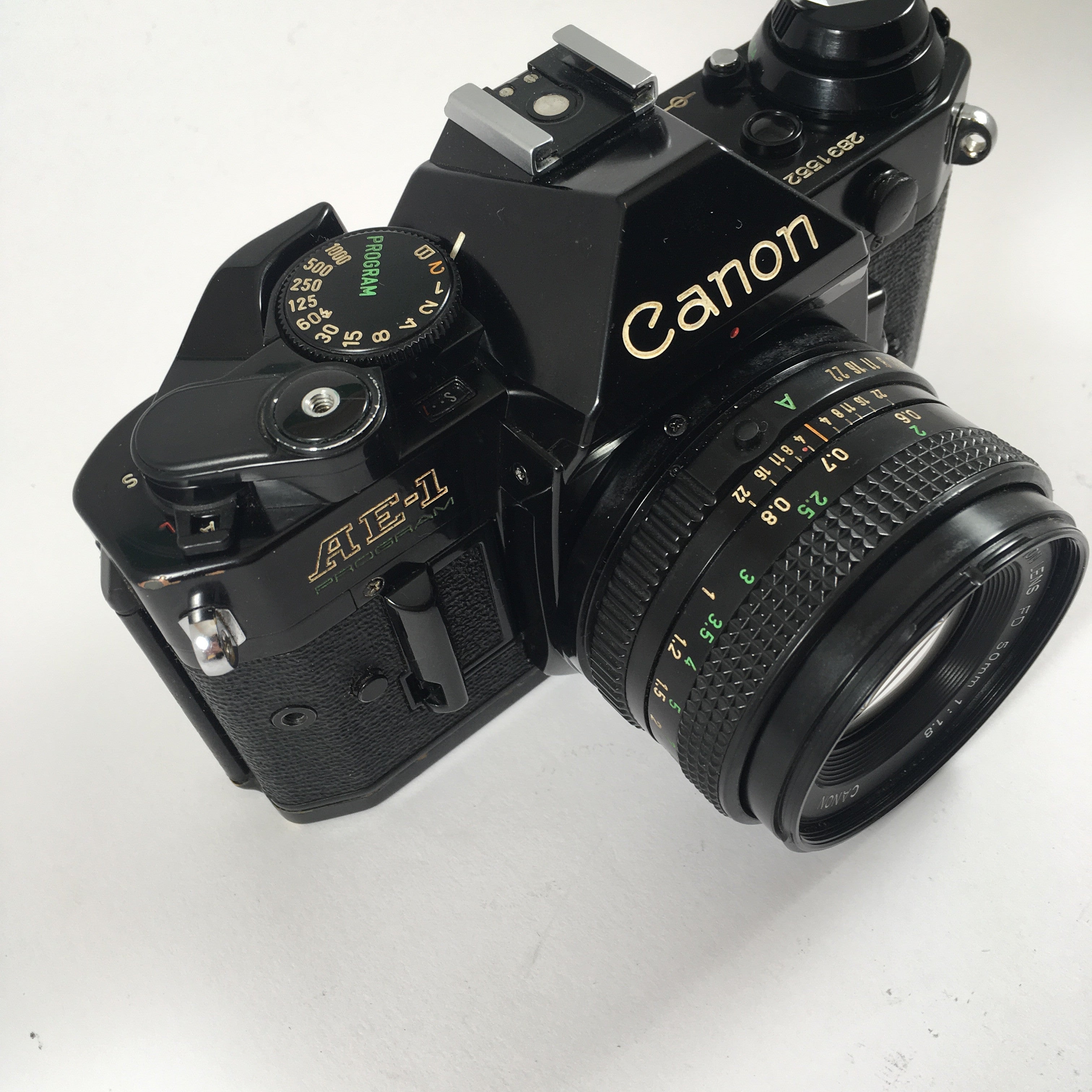 Canon AE-1 Program Black & 50mm 1.8
